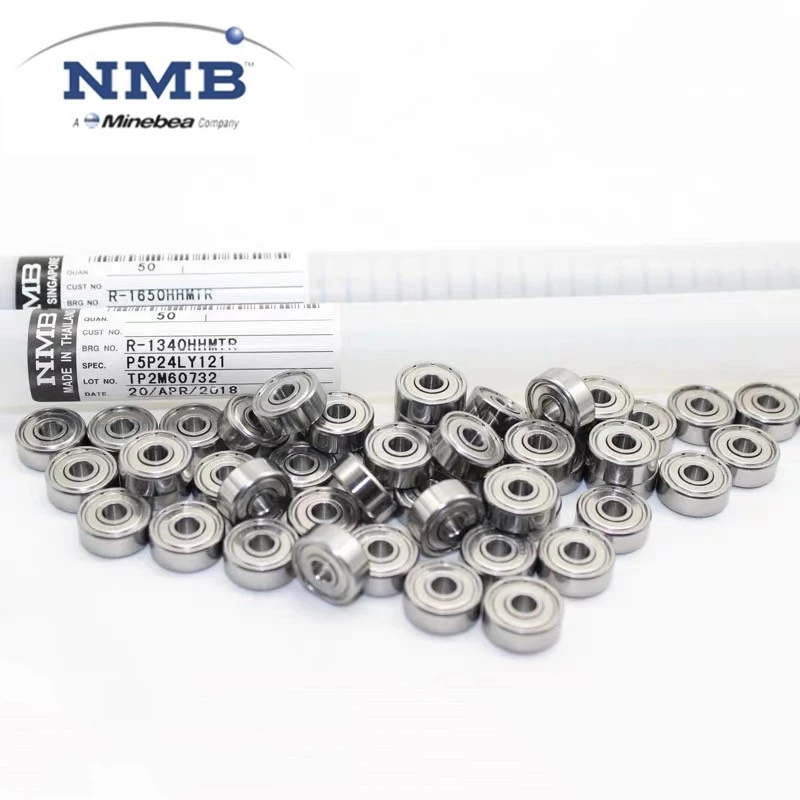 50pcs Miniature Ball Bearings NMB Minebea High Speed Bearing 623ZZ 3x10x4 R-1030ZZ 624ZZ 4x13x5 R-1340HH 625ZZ 5x16x5 R-1650HH 626ZZ 6x19x6 mm R-1960ZZ