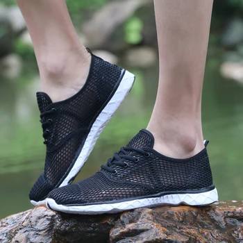 

Summer 2020 Casual Shoes Men Swimming Pool Men Shoes For Men Sneakers Breathable Wading Water Male Trainer Lightweight Krasovki