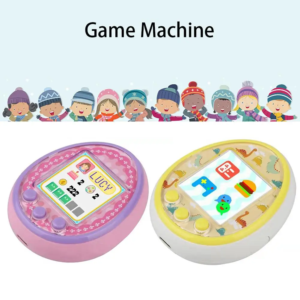 Мультяшные электронные гаджеты электронное домашнее животное игра для свиданий машина ручной виртуальный питомец детская игрушка подарок