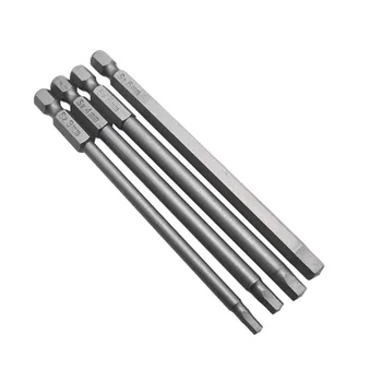 

16 Pcs Hex Torx Screwdriver Bit Set Hex Security Magnetic Head 100mm Long Tools
