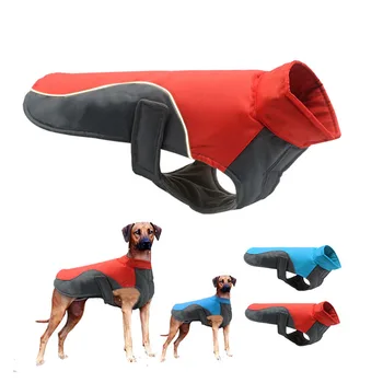 

Autumn And Winter Outdoor Warm Dog Clothes For Big Dog Jacket fleece thick waterproof Dog Clothing