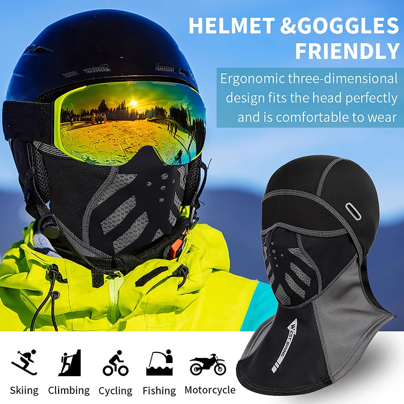Winter Balaclava Face Mask - Thermal Full Coverage For Skiing, Cycling, Motorcycling