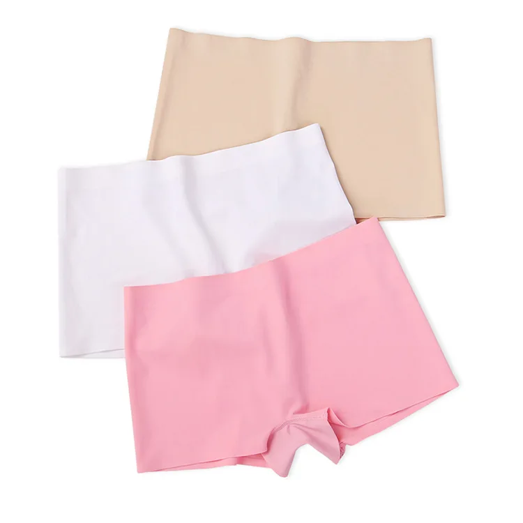 Удобное шелковое бесшовное белье со льдом женские цельные сексуальные трусики