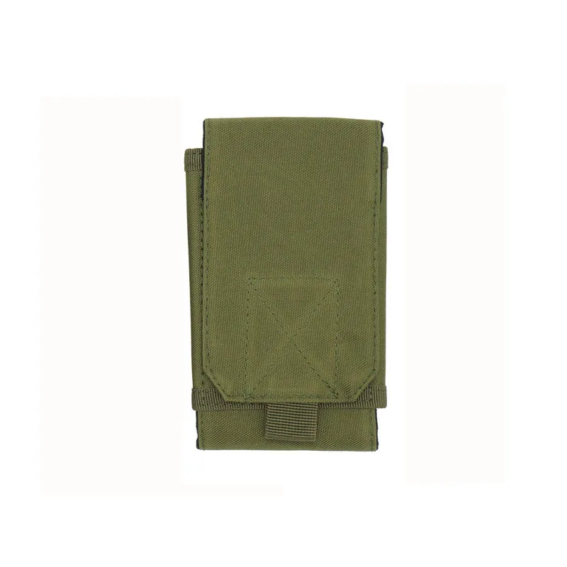 Camo Waist bag Tactical Phone Holder Sport Waist Belt Case Waterproof Nylon EDC Outdoor Camouflage Bag Hunting Bags in Backpack - Цвет: Green