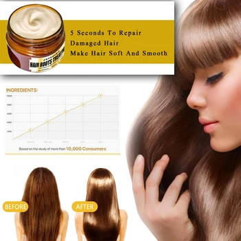 

Smooth Hair Treatment Mask Conditioner 5 Seconds Repairs Damage Hair Straightening Repair Care TSLM2