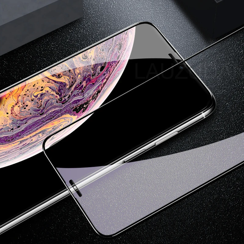Закаленное стекло для iPhone 7 8 11 X XR XS Max защитная пленка экрана 12 Pro 6 6s Plus SE 2 полное