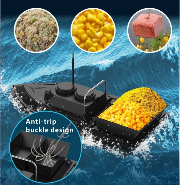 Fishing Tool Smart RC Bait Boat Toys Dual Motor Fish Finder Ship For fishing Boat Remote Control 500m Fishing Boats Speed a Boat