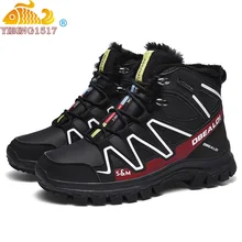 Мужские ботинки; теплые зимние ботинки из плюша; повседневная мужская зимняя походная обувь; Мужская обувь; ботильоны; Zapatos De Hombre