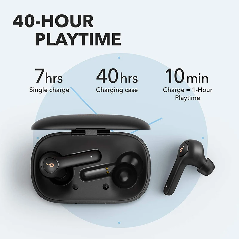 Auricolari bluetooth Anker Soundcore Life P2, veri auricolari wireless con  4 microfoni, riduzione del rumore CVC 8.0, impermeabile IPX7|Bluetooth  Earphones \u0026 Headphones| - AliExpress