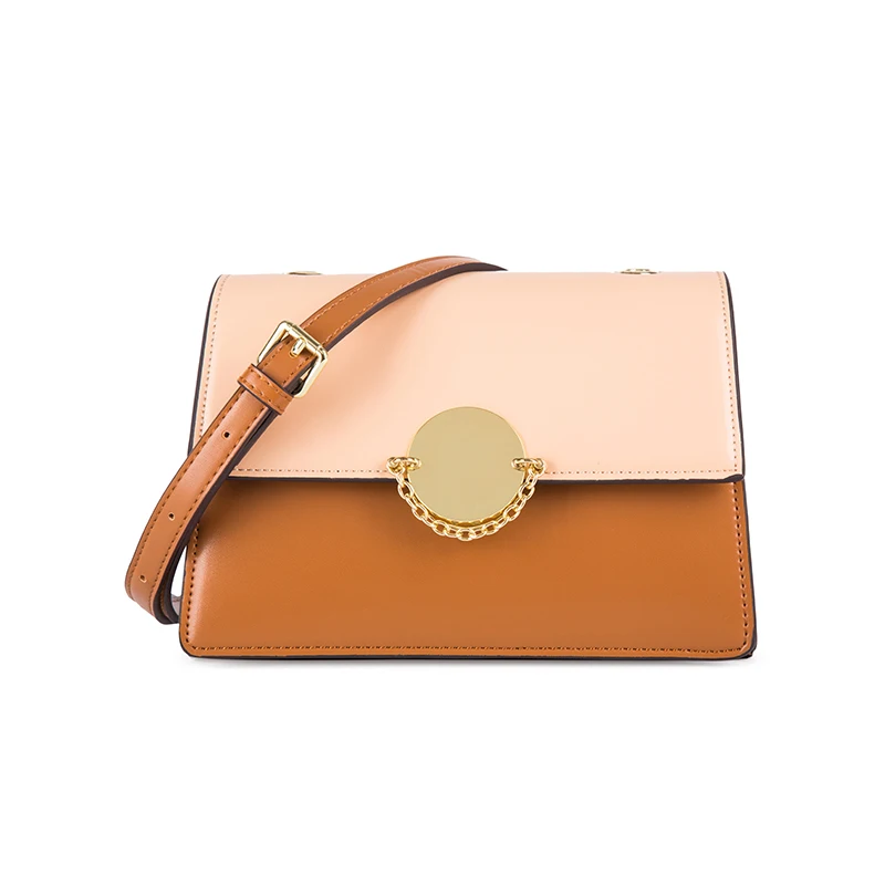 

2019 New Fashion Simple Small Square Bag Women PU Leather Chain Mobile Phone Shoulder bags Female Messenger bags Crossbody Purse