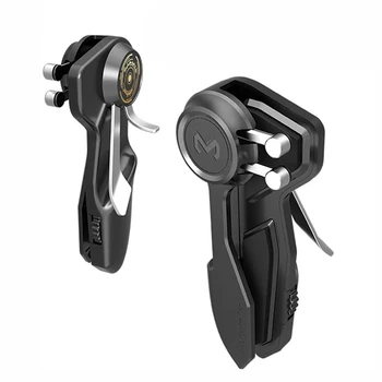 

AMS-for PUBG Controller for Tablet 6 Finger Operation Gamepad Grip, Support 5.5-12.9 Inch iPad (Thickness Less than 10mm)