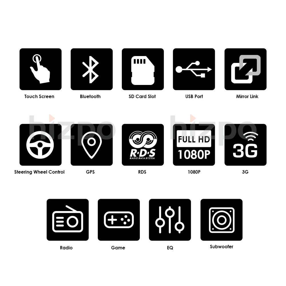 Sale Car Radio Multimedia Player 2 din 7