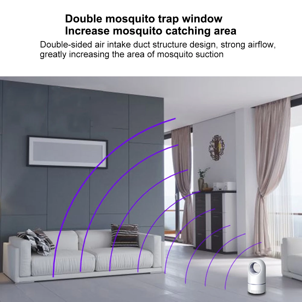 Electronic Fly Repeller Killer Pest Reject Control Trap Mosquito Killer Lamp Strong Fan Suction Indoor Mosquito Killer Electronic Fly Repeller Killer Pest Reject Control Trap Mosquito Killer Lamp Strong Fan Suction Indoor Mosquito Killer