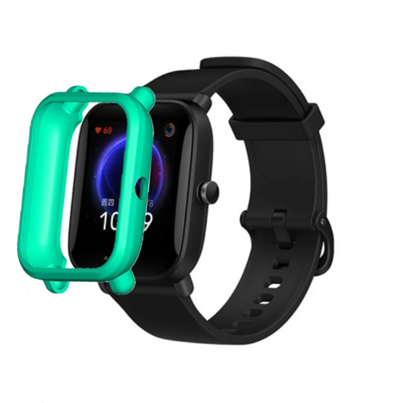 TPU 소프트 풀 에지 프로텍터 Amazfit BIP S/Lite/U/Pro GTS 2 미니 시계 보호 범퍼 커버 용 Smartwatch 케이스 쉘 프레임