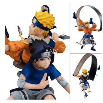 

19CM Naruto Uzumaki Naruto Uchiha Sasuke Figure PVC Action Anime Collection Peripherals Doll Model Toy GEM Naruto Sasuke Gifts