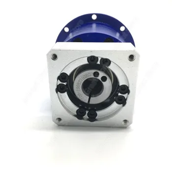 

Helical Gear 70:1 Ratio Flange Output Planetary Gearbox Reducer Rotating Platform for 60mm 200W 400W 600W Servo Motor CNC Robot