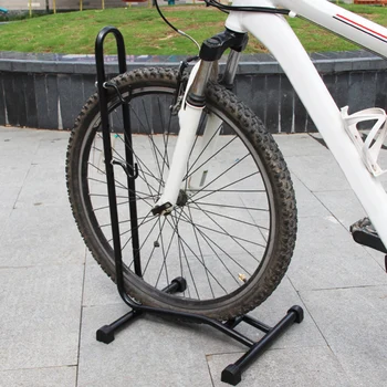 

Floor Stand Folding Bike Display Rack Mountain Mini Parking Garage Repair Steel Holder For Bicycle Repair