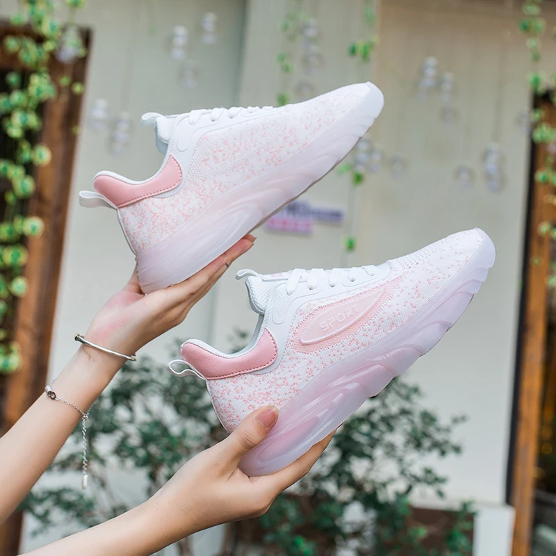 Высокое качество Женская спортивная обувь городского для ношения на улице