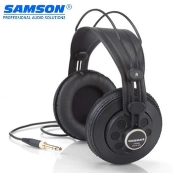 

Original Samson Sr850 Professional Monitor Headset Wide Dynamic Semi-open-back Studio Reference Headphones For Musician DJ