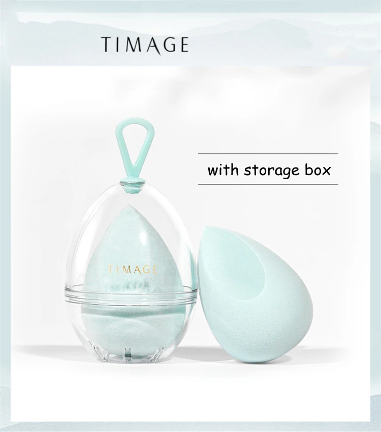 TIMAGE Makeup Sponge Puff Foundation Concealer Blush Puff Soft Does Not Absorb Powder Makeup Tool Dry Use Or Wet Use Face Makeup 2