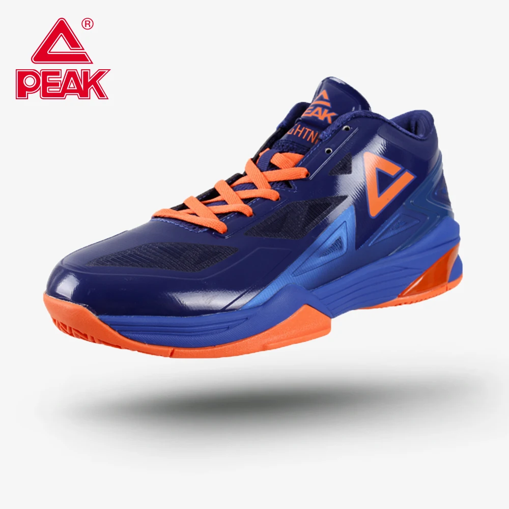 PEAK professional George Hill Lightning II Basketball Shoes Outdoor Safety Drop-in Cushioning Basketball Sport Sneakers