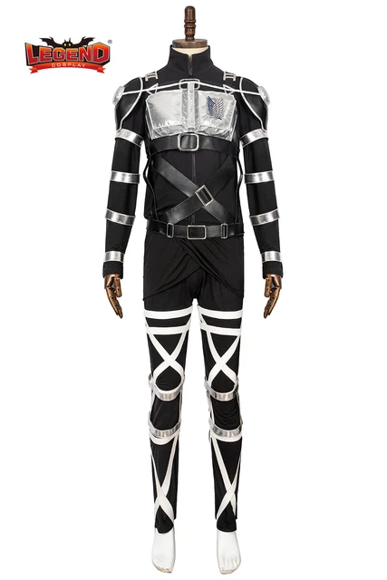 Ataque Em Titan 4 A Temporada Final Rivaille Cosplay Traje De Halloween  Outfit Shingeki Não Kyojin Equipe Armadura Uniforme Homem Terno - Trajes De  Cosplay - AliExpress