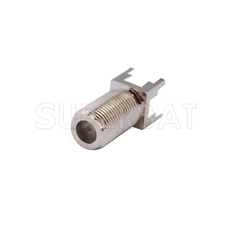 

Superbat 10pcs F Thru Hole Female Vertical PCB Mount Straight RF Coaxial Connector