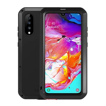 

Love Mei Metal Case For Samsung Galaxy A70 Shockproof Phone Cover For Samsung Galaxy A70 A705 Coque Rugged Armor Anti-Fall Case