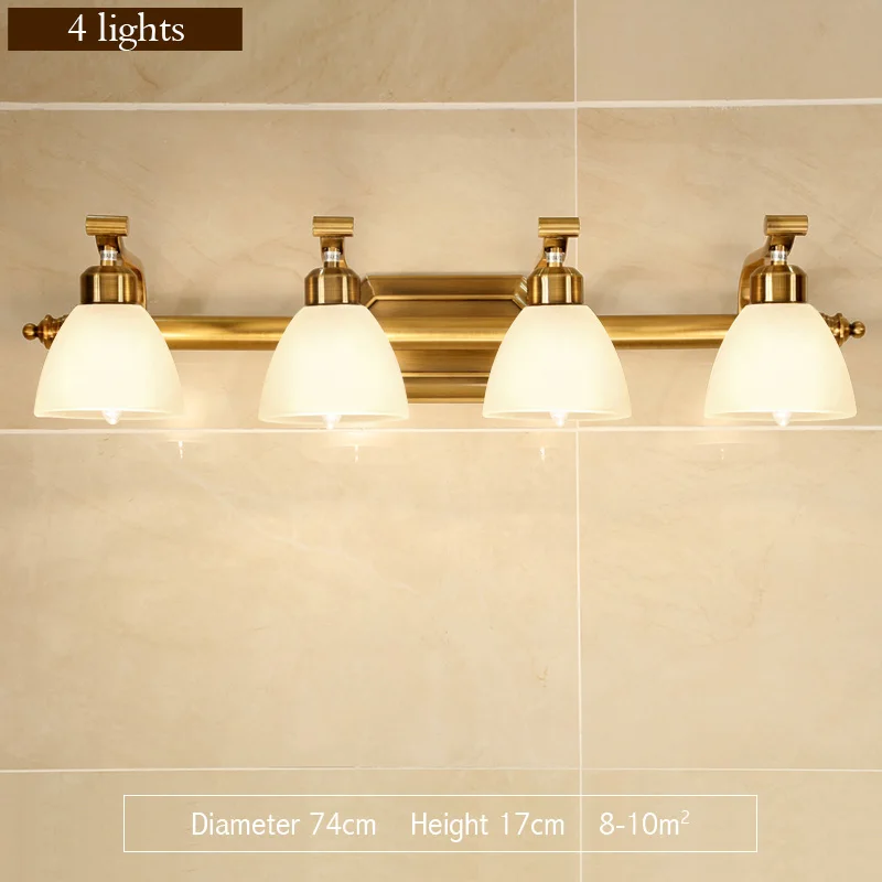 Современный золотой настенный светильник s, светильник для ванной комнаты, роскошный кристаллический черный банный светильник s светодиодный настенный светильник для спальни, светильник для помещений, светильники - Цвет абажура: J10-4-Gold