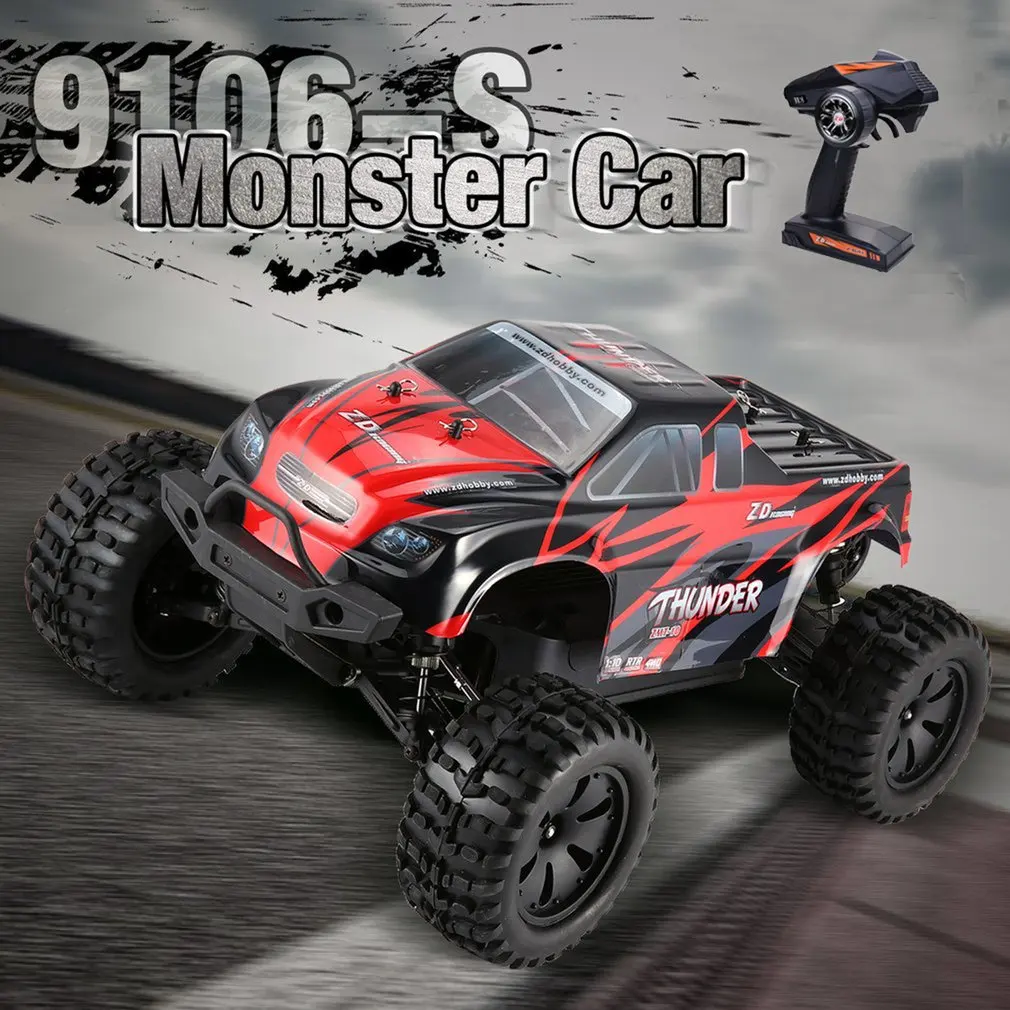 1/10 гром 4WD бесщеточный 70 км/ч гоночный Радиоуправляемый автомобиль Bigfoot багги Грузовик RTR игрушки транспортное средство с дистанционным управлением альпинистский автомобиль RC модель US/EU
