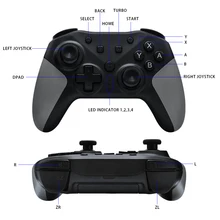

The new Bluetooth compatible gamepad is suitable for N-Switch, Switch Pro controller wireless Switch controller Switch remote ga