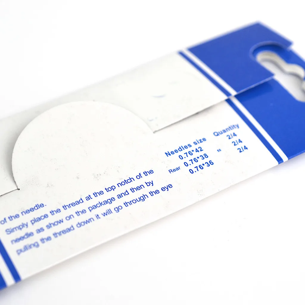 Ручные иглы для шитья, 12 шт., двойные нержавеющие иглы для шитья ...