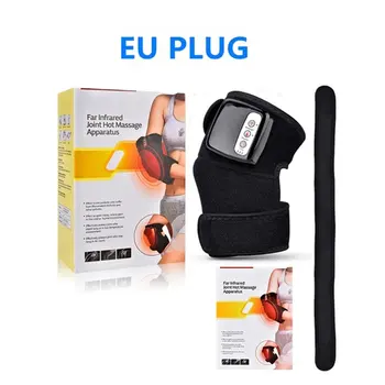 

Knee Massager Hot Compress Vibration Multifunctional Rechargeable Heating Kneepad Massage Instrument Physiotherapy Instrument