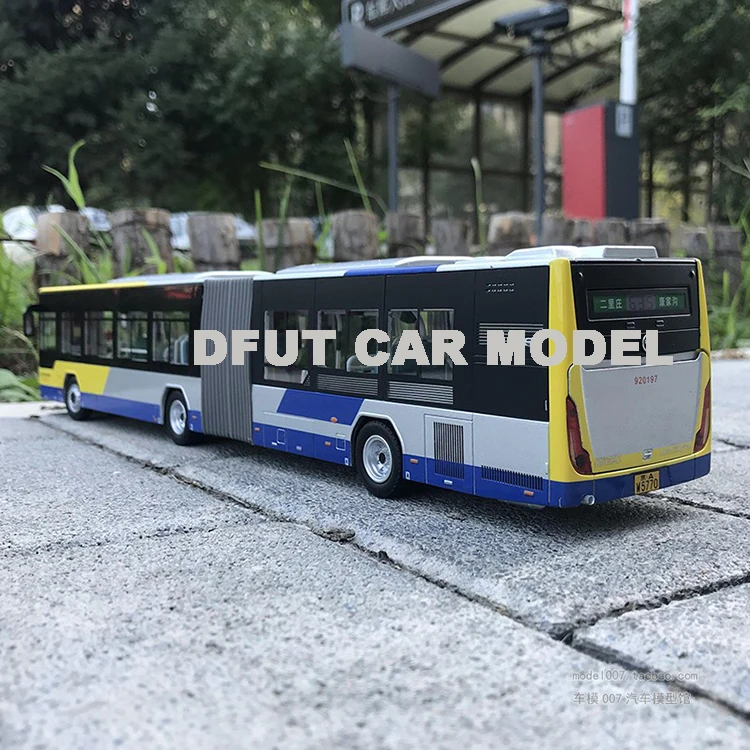 Игрушечный автомобиль из 1:43 сплава, модель автомобиля FOTON BUS, детские игрушечные машинки, оригинальные авторизованные Аутентичные детские игрушки