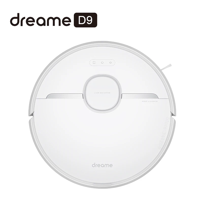 New Dreame D9 Robot Vacuum Cleaner for Home Sweeping Washing Mopping 3000PA  Cyclone Suction Dust MIJIA APP WIFI Smart Planned