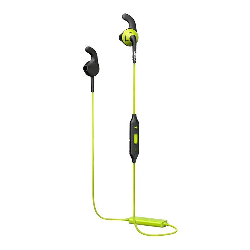 Оригинальные Наушники Philips SHQ6500 в ухо беспроводные bluetooth-наушники спортивные водонепроницаемые наушники с микрофоном Функция шумоподавления