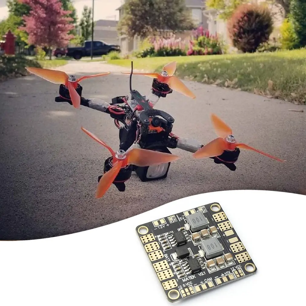 Распределительная плата самолета Модель многоосевая распределительная PDB Dual BEC 5V