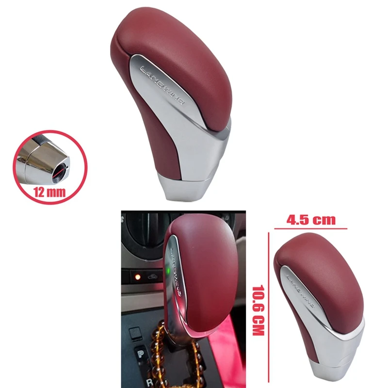 Car Gear Shift Knob Leather Gear Shift Head for Mazda 3 6 MX 5 CX 5 CX