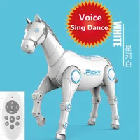 intelligent Mechanical Horse RC Animal Horse Simulative Singing Dance Voice Control RC Robot Horse Prank Joke Kids Pet Toy Gifts 1