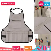 Realmote – sac à outils, 14 poches pour technicien, charpentier, réparation de voiture, tablier d'outils de jardin, vêtements de travail, rangement d'outils à main