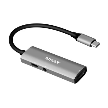 

Type-C three-in-one Adapter Converter HDMI USB Drie-In-een Converter Hub Multifunctionele Converter