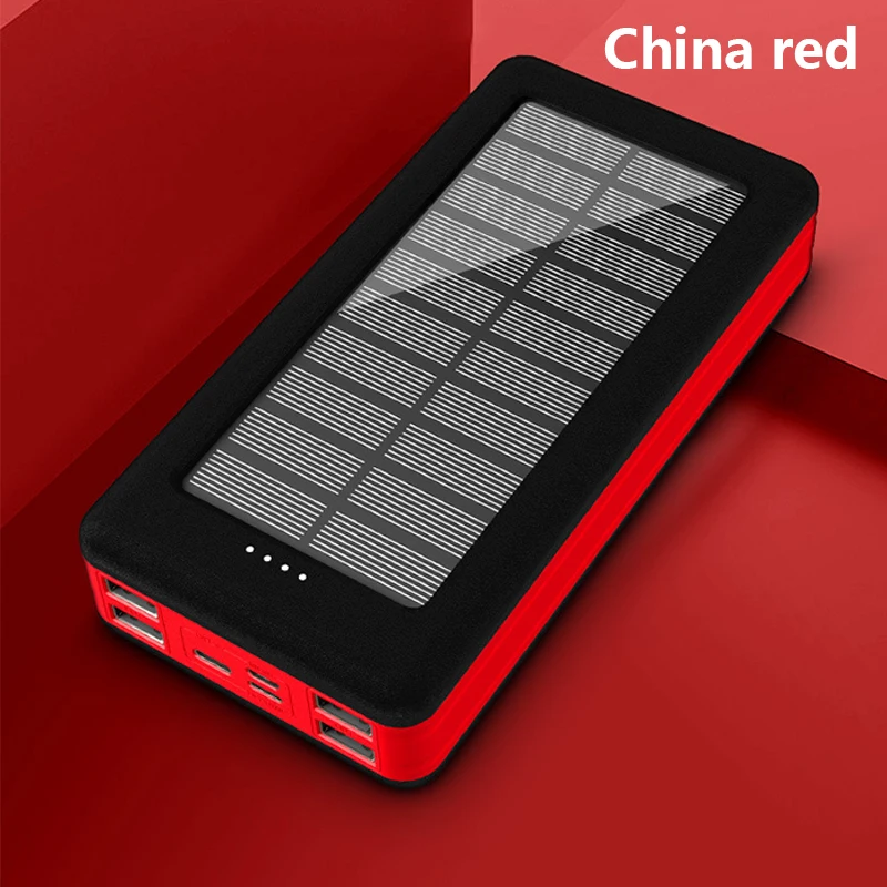 magnetic wireless power bank Solar Power Bank 80000mAh Large Capacity External Battery Fast Charging Outdoor Travel Emergency Portable Charger for Samrtphone power bank mini Power Bank