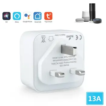 

2019 New Smart WIFI Plug Socket Power Switch APP Remote Control Automation Smartlife