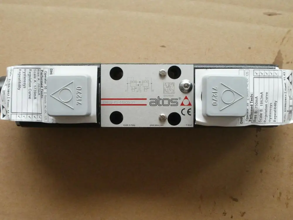 

ATOS Proportional DHRZO-P5-012/25 21, Сделано в Италии DHRZ0-P5-012/25 21