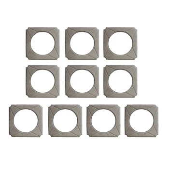 

10Pcs/Lot Microfiber Mop Cloth Mopping Cleaning Parts for Ecovacs Winbot W950