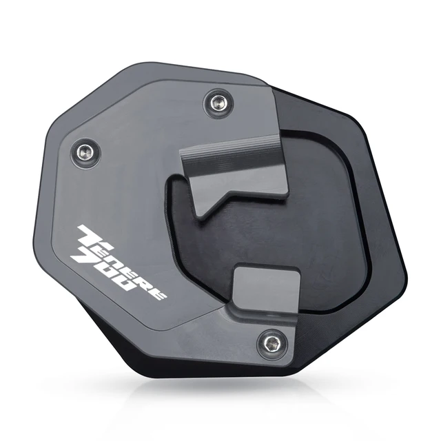 FOR YAMAHA TENERE 700 Tenere700 XTZ 700 T700 2019 2020 2021 Motorcycle Accessories Side Stand Enlarge Plate Kickstand Extension black gray