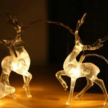

Battery Box Creative Beautiful Lights String Lamp String LED String Lights Sika Deer Home Decoration Festival Wedding