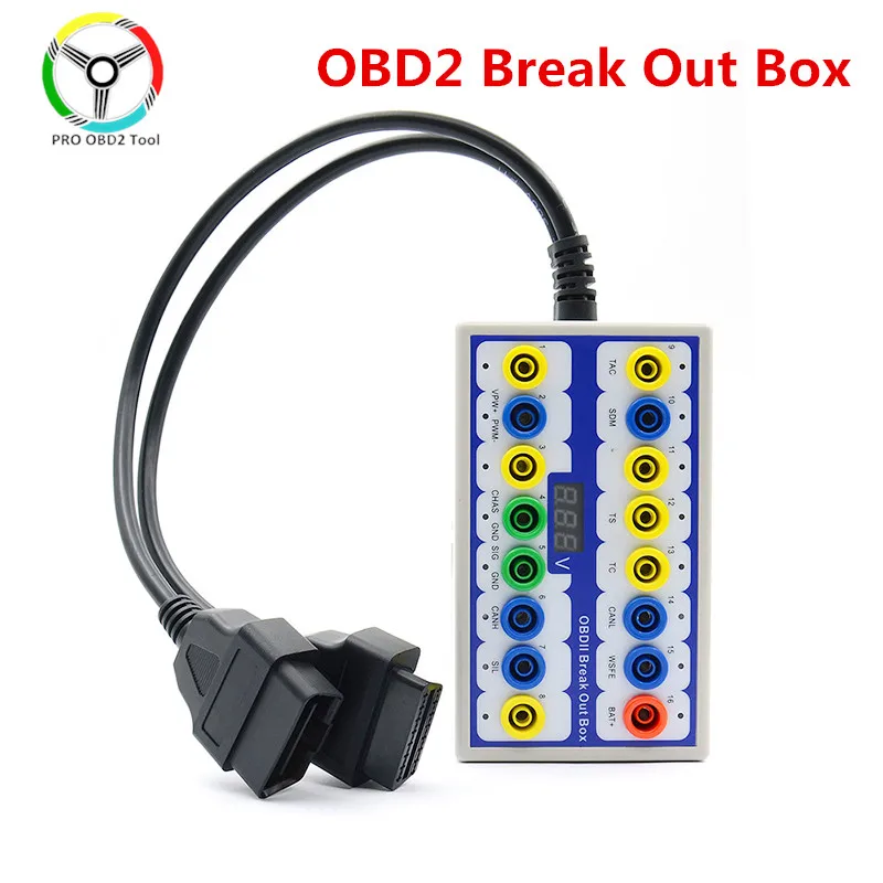 OBDII 브레이크 아웃 박스, 자동차 OBD2 브레이크 아웃 박스, 자동차 프..