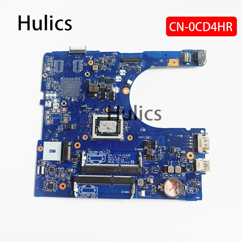 Hulics Оригинал для Dell Inspiron 5555 5455 материнская плата A10-8700P процессор AAL12 LA-C142P REV: 3 0