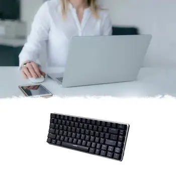 

Seven-color backlight Wired AK33rgb Mechanical Keyboard 85 Keys Game Keyboard Desktop Laptop Keyboard Computer Accessories